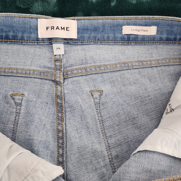 FRAME Le High Waist Flare Jeans Size 29 - NWOT - Picture 7 of 8